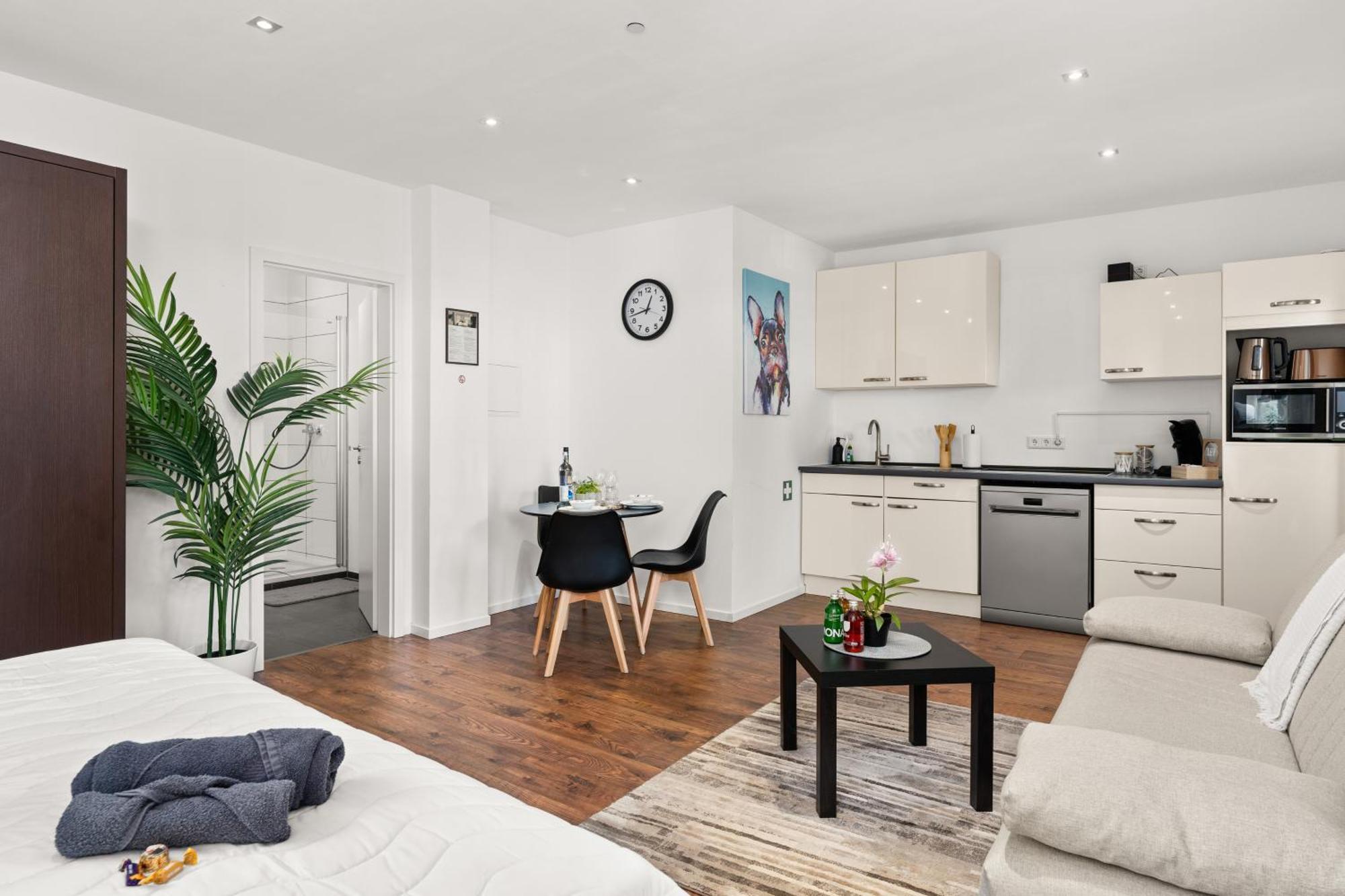 Mola Apartments-Apartment Im Herdecker Zentrum Fuer 3 Gaeste-Gratis Parkplatz-Highspeed Wlan-Auch Fuer Langzeit Geeignet Luaran gambar
