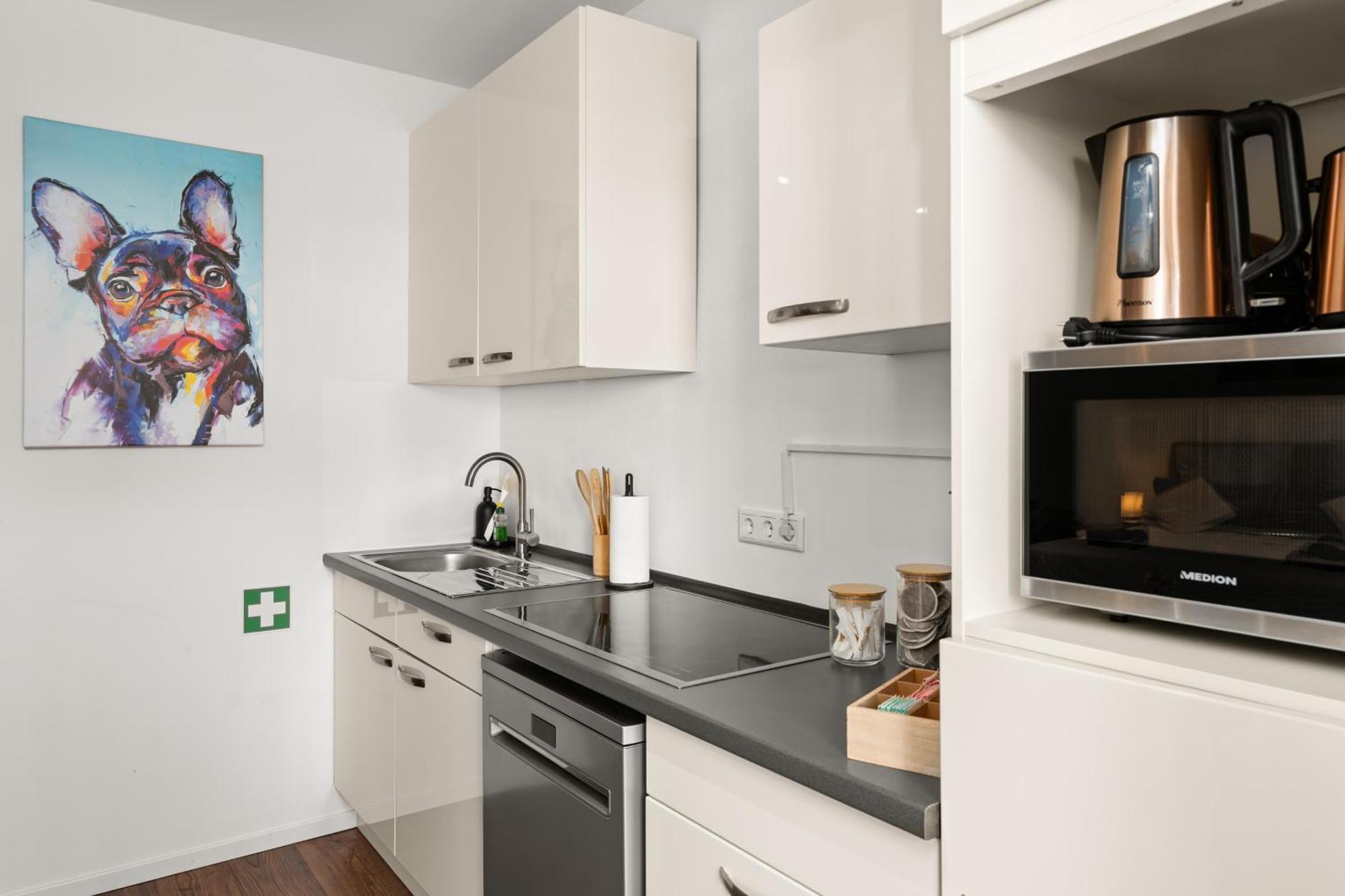 Mola Apartments-Apartment Im Herdecker Zentrum Fuer 3 Gaeste-Gratis Parkplatz-Highspeed Wlan-Auch Fuer Langzeit Geeignet Luaran gambar