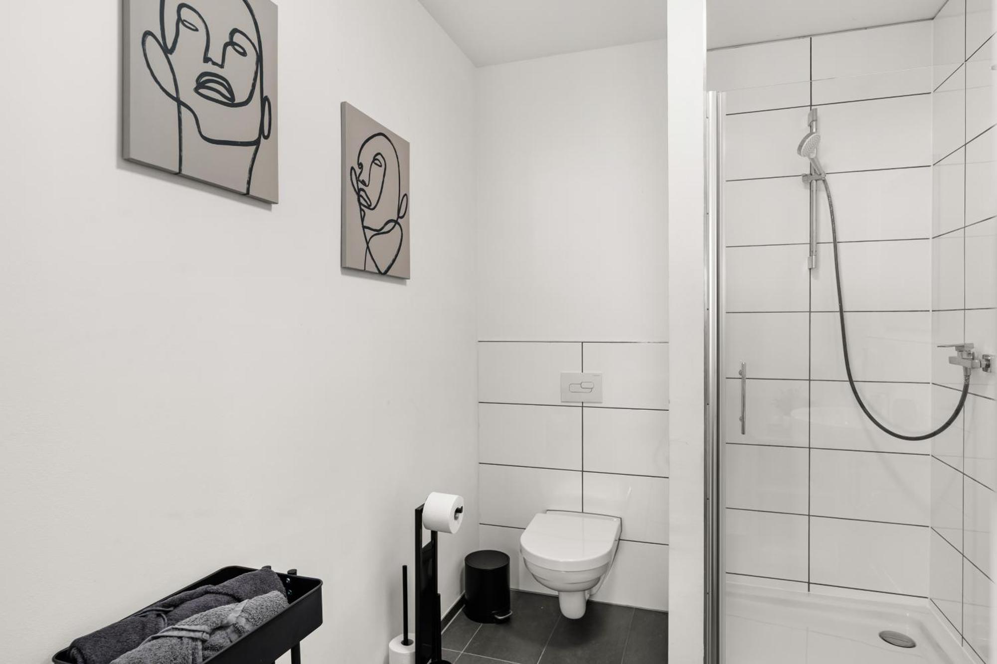 Mola Apartments-Apartment Im Herdecker Zentrum Fuer 3 Gaeste-Gratis Parkplatz-Highspeed Wlan-Auch Fuer Langzeit Geeignet Luaran gambar