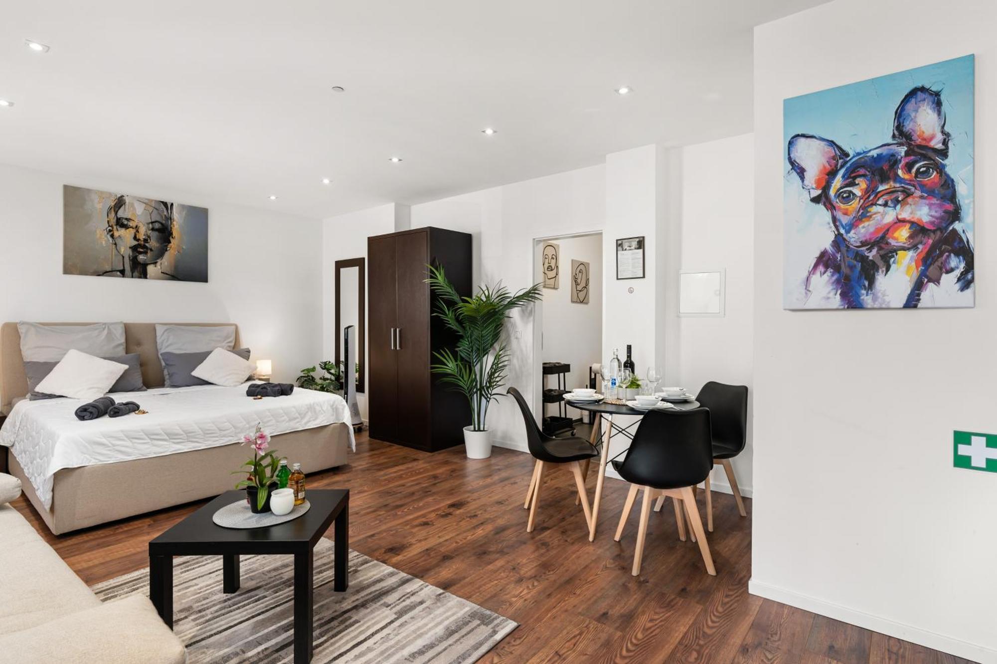 Mola Apartments-Apartment Im Herdecker Zentrum Fuer 3 Gaeste-Gratis Parkplatz-Highspeed Wlan-Auch Fuer Langzeit Geeignet Luaran gambar